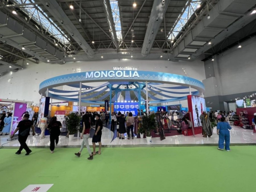 「モンゴル・中国エキスポ」が開催された